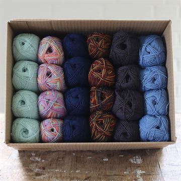 Sock Box Mix B  - min. 12 par strømper